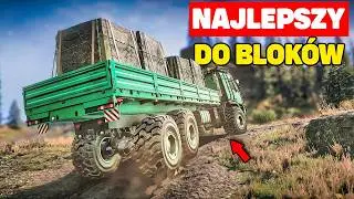 Najlepszy sposób na ▶️OGROMNE Bloki◀️ (chyba znalazłem) | SnowRunner Almaty [7]