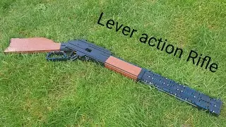 Lego Lever action rifle (working) spring powered