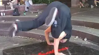 BREAK DANCE TRICK CONTEST after party DUKES HARDCORE 1ST FULL LENGTH Osaka Premiere