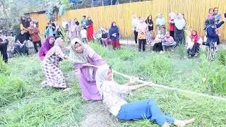 Tarik Tambang, Kemeriahan Hari Tujuhbelasan HUT RI ke-78 di Desa Balida Kec.Paringin Kab.Balangan