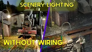 Lighting up your layout without Wiring : Dwarvin Enterprises