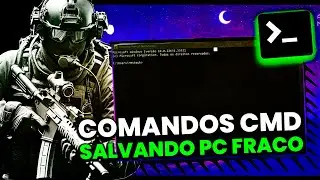 COMANDOS CMD PARA AUMENTAR DESEMPENHO E MAIS FPS NO PC!