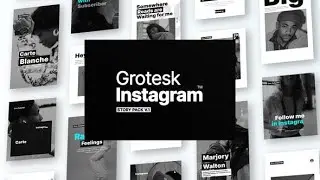 Instagram Grotesk by Zzz Futurist || After Effects Template || VideoHive