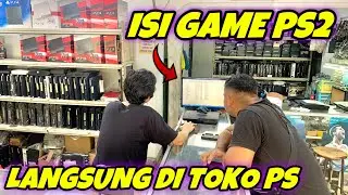 MENGISI GAME PS2 DI TOKO PS NYA LANGSUNG❗️