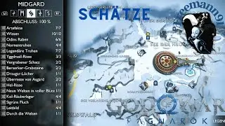 God of War Ragnarök Midgard Vergrabene Schätze finden