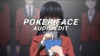 Poker Face - Lady Gaga (Edit Audio)