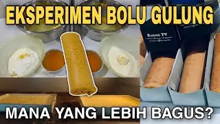 EKSPERIMEN BOLU GULUNG DENGAN PERBEDAAN EMULSIFIER.