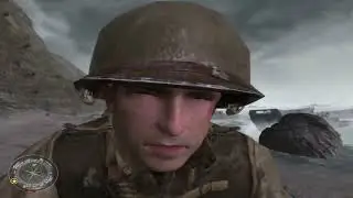 Call of Duty 2 (2005) - Высадка в Нормандии, часть 9