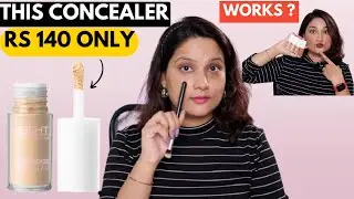 140rs का कंसीलर Pigmentation Cover करेगा? Insight Cosmetics No Smudge Concealer #nonsponsered
