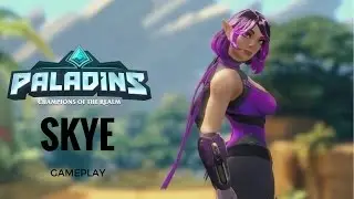 Paladins Gameplay with OP SKYE!!!!!!!!!!