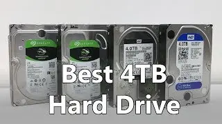 Best hard drive 2017 - 4TB drives compared