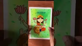 Navratri Day 5: Skandamata Painting | Dholida