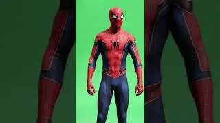 Spider-Man walking Green Screen Effect 