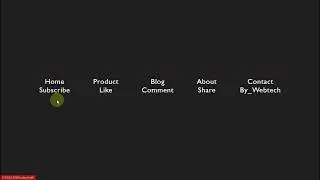 Link hover effect using html and css only