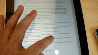 iPad iBook Reader