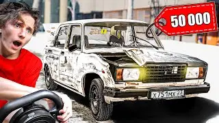New REALISTIC RESALE at BIMKA! I restored a VAZ 2107 for next to nothing | BeamNG Drive on the st...