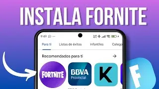 Cómo Instalar y Jugar Fortnite en Android APK 📥🎮