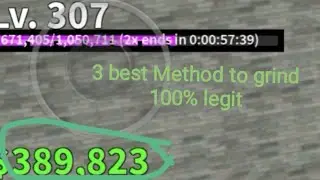 3 best Method to grind in blox fruit #roblox