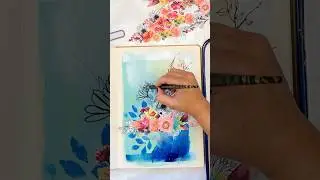 Fall Mixed Media Art Journal Page