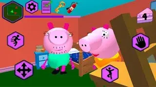 Piggy Pigs Neighbor Family Escape Gameplay 2