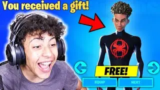 Opening a FREE Unreleased Skin Store in Fortnite!