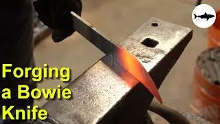Triple-T #184  - Intermediate series - forging a bowie knife