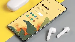 A Minimal Leafy Nova Launcher Setup on Android