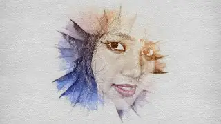 Picsart Ink Splash Effect ।। Unique Picsart Splash Photo Editing ।। Photo editing Tricks..