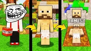 JAK TROLLOWAĆ JANUSZA W MINECRAFT! || MINECRAFT TROLL!