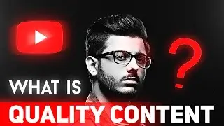 what is quality content?? Grow your channel in 2021