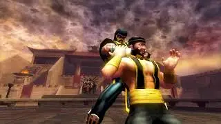 Mortal Kombat: Shaolin Monks (FINAL!!!) - VS Scorpion PCSX2 4K: 60Fps