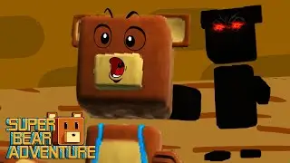 Super Bear Adventure полное прохождение игры 😉 Приключение Супер Беар Адвенчер Лавинья 🐻 