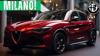 2025 Alfa Romeo Milano Crossover SUV Imagined Mixing The Past With The Present!