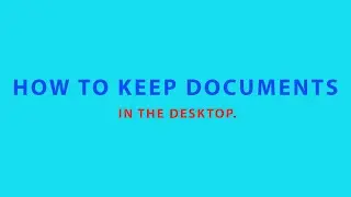 how to keep data in the desktop
