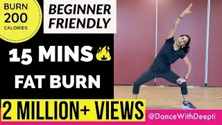 DWD#32 | 15MINS FAT BURN WORKOUT FOR BEGINNERS #32 | Lose Weight | HIIT | Kumbali Trance