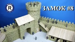 NEW CITIZENS OF THE CASTLE | HOW TO SCULPT A MEDIEVAL CASTLE? | HOW TO MAKE A CASTLE? | #8