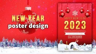 Unbelievable Way to Design a Poster for the Year 2023 - Photoshop Tutorial!
