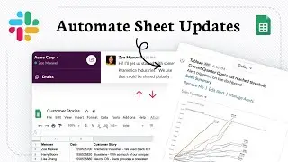 How to integrate Slack with Google Sheets