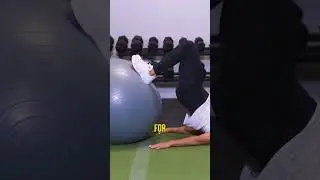 Stability Ball Hamstring Workouts #shorts