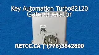 TURBO82120 Key Automation Sliding Gate Operator Installation | Max 800kg Weight | Royal Gates
