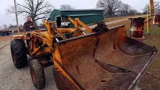 A 50 Year Old Hydrostatic Tractor Still Putting in Work - Case 580B