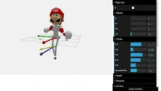 Mario 3D Animation Rig