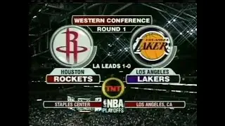 Epic Showdown: Lakers Vs Rockets In NBA Playoffs 2004 Game 2! #kobebryant #shaquilleoneal