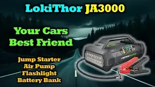 Lokithor JA3000 Jump Starter - Your Car's Best Friend | Full Review