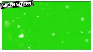 SNOW FALLING GREEN SCREEN ANIMATION | VIDEO EFFECTS AND OVERLAYS [CCM 457]