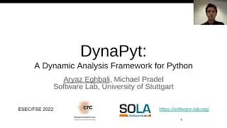 DynaPyt: A Dynamic Analysis Framework for Python