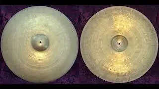 Zildjian 1950's 24" Block Stamp, 2875 grams