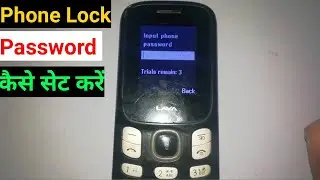 Lava a1 me lock kaose lagaye || Lava keypad mobile me lock kaise lagaye || Lava me lock
