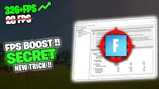 How To BOOST FPS In Fortnite! On Low End PC 🔧 (Huge FPS Boost) More!