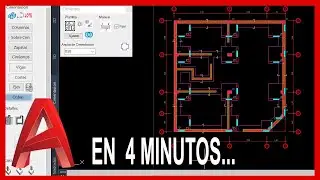 Dibuja Cimentaciones en 4 Minutos (Plugin Cimentaciones)